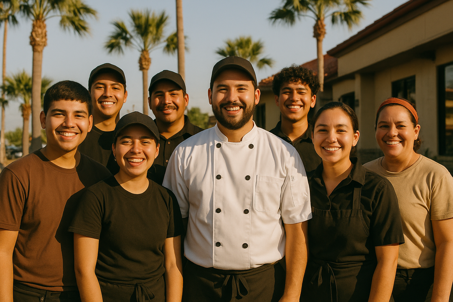 Team working together